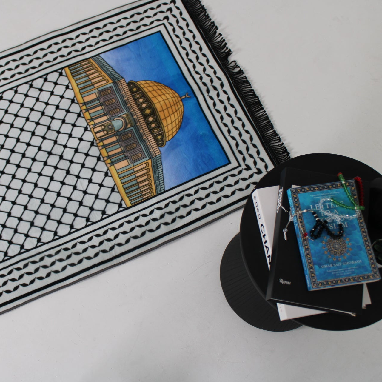 Keffiyeh Palestine Prayer Mat
