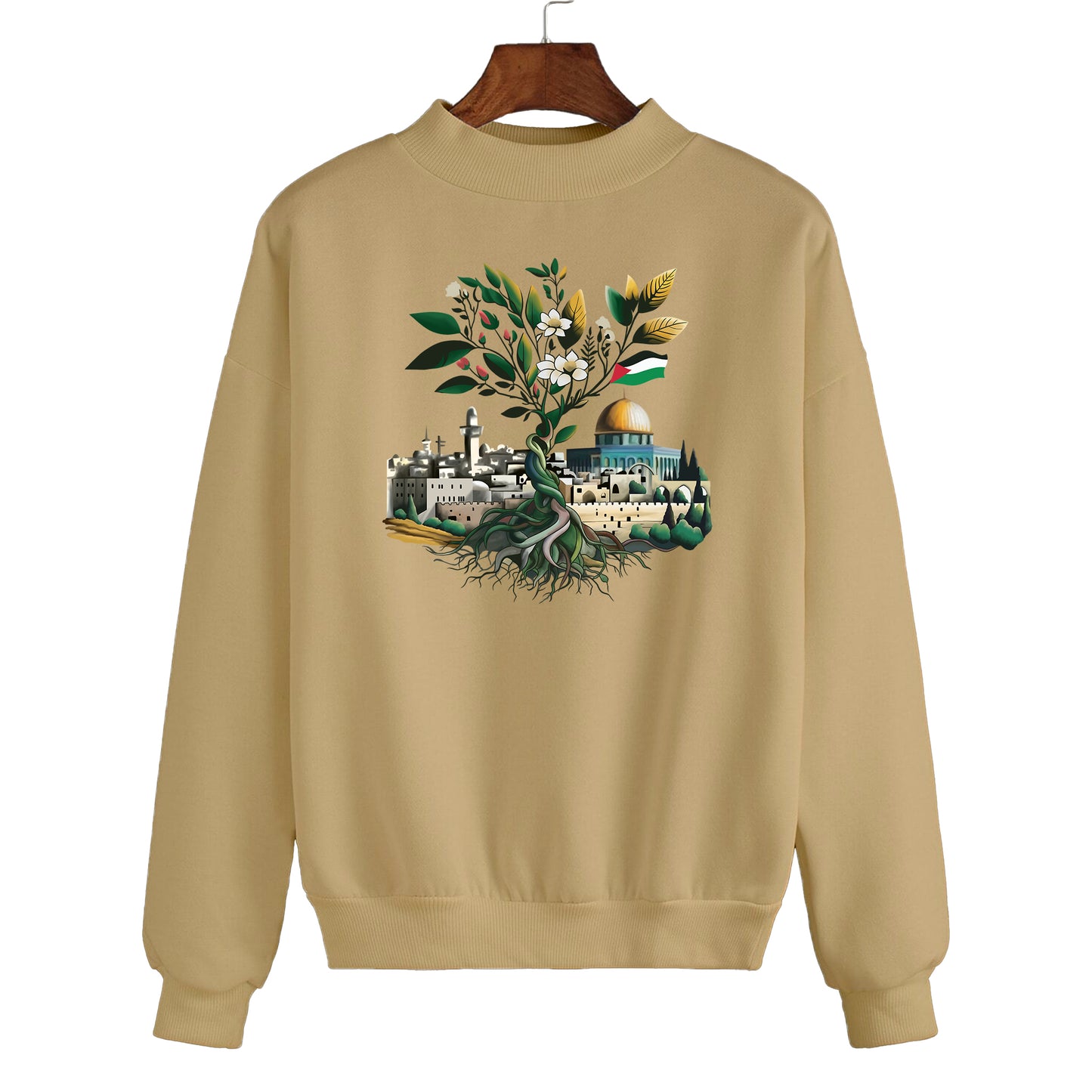 OLIVE TREE SWEATSHIRT