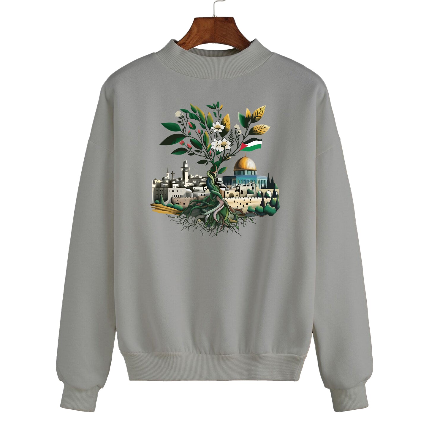 OLIVE TREE SWEATSHIRT