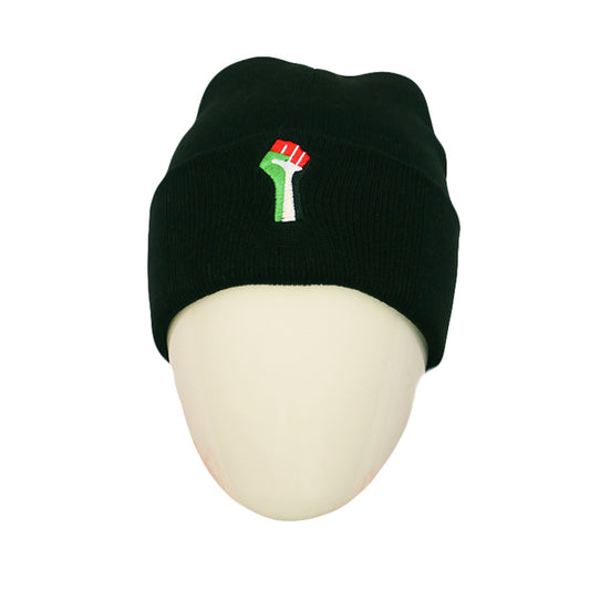 BEANIE HATS “PALESTINE FLAG FIST”