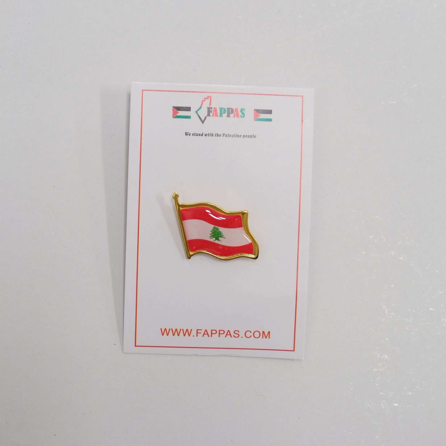 Lebanon Flag Pin Badge Enamel
