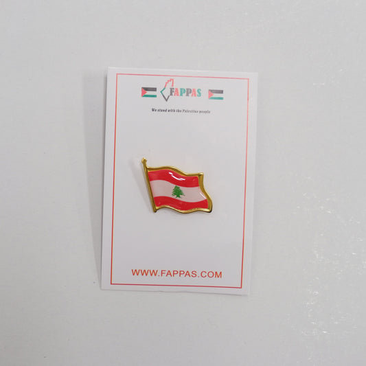 Lebanon Flag Pin Badge Enamel