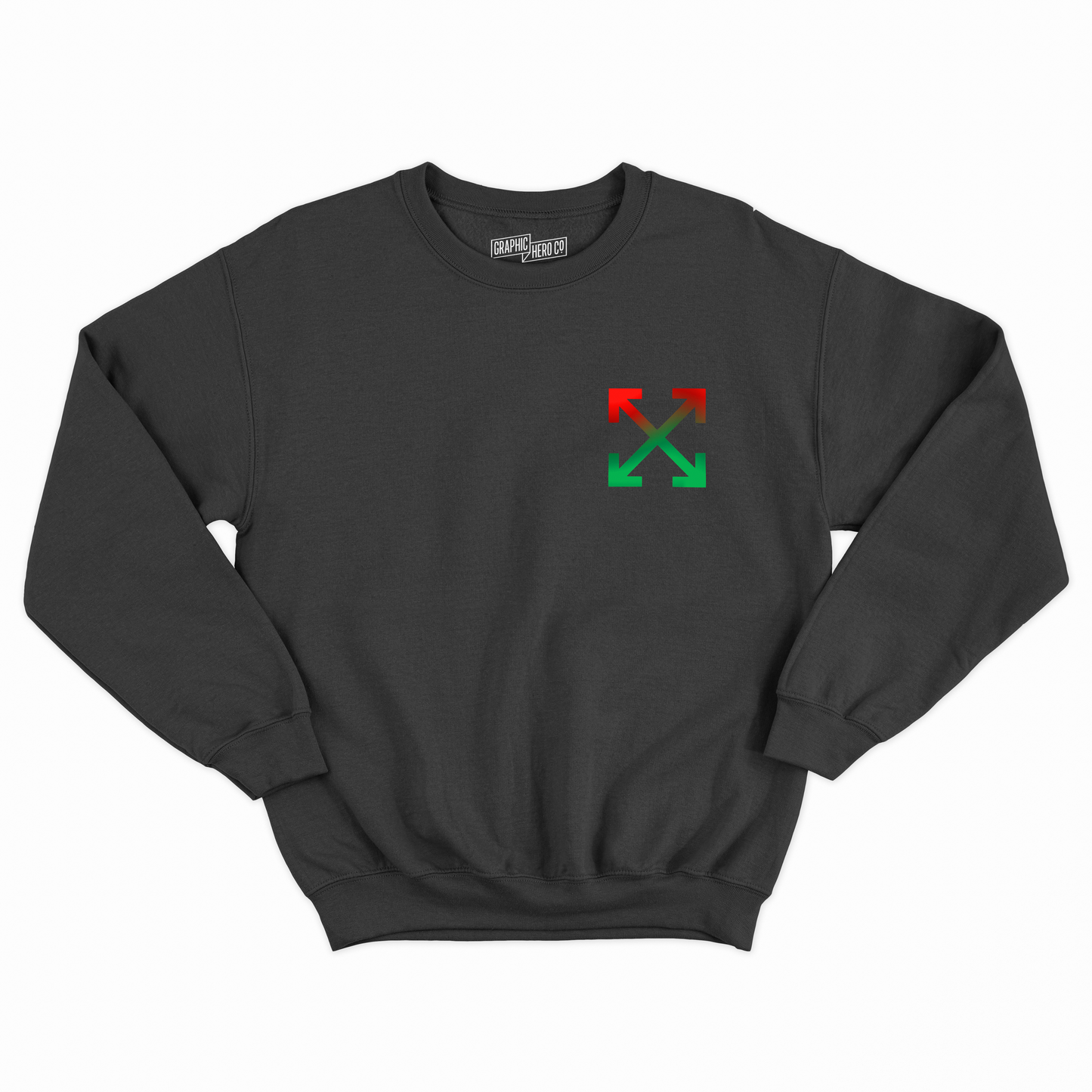 Gradient Cross Sweatshirt