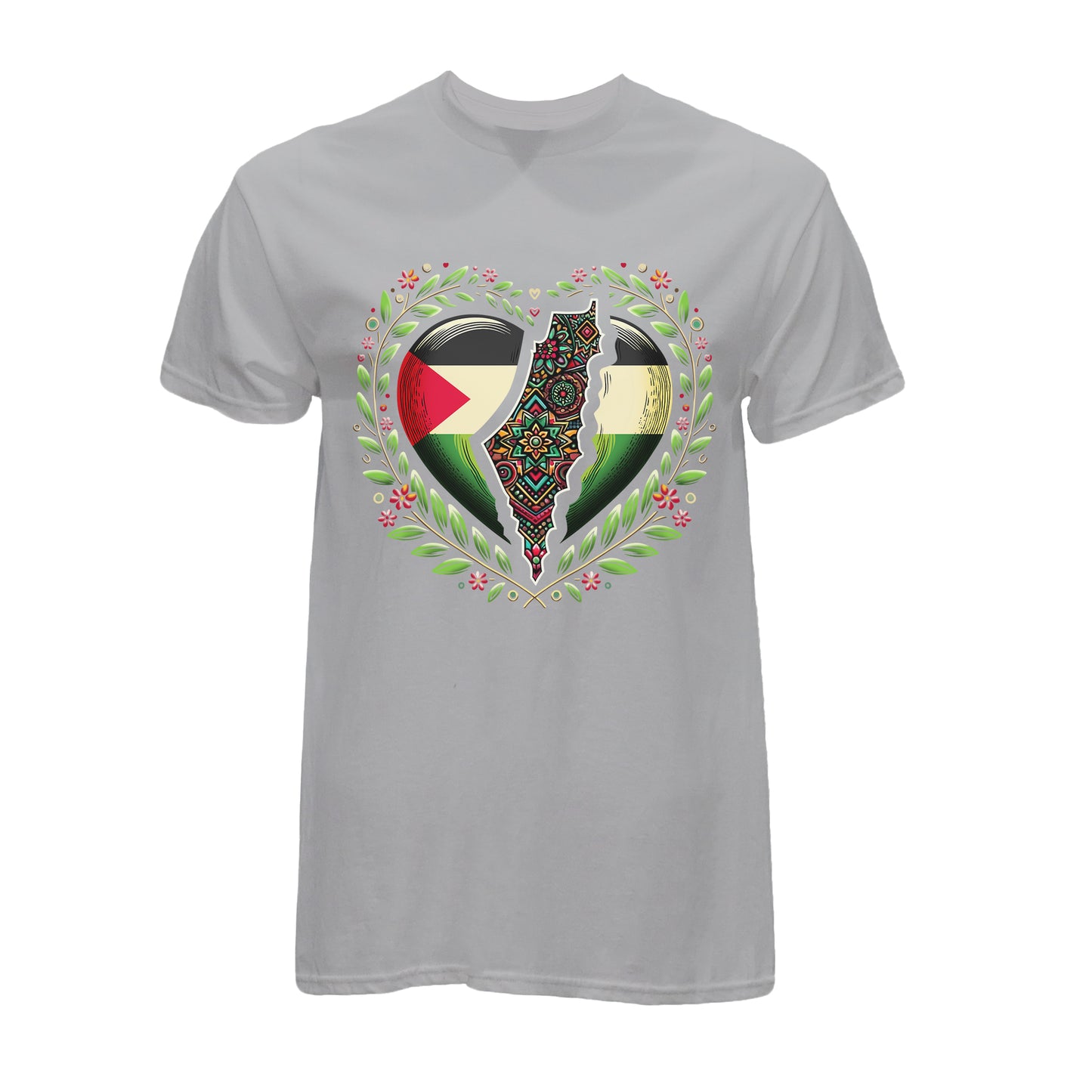 PALESTINE IN OUR HEARTS T-SHIRT