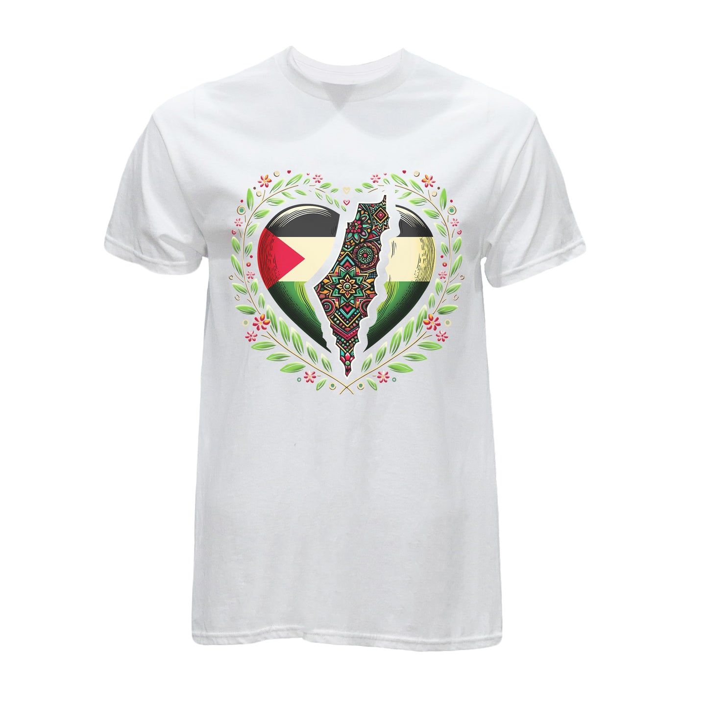 PALESTINE IN OUR HEARTS T-SHIRT