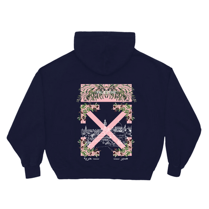 'Freedom, Patience' Double Sided Hoodie