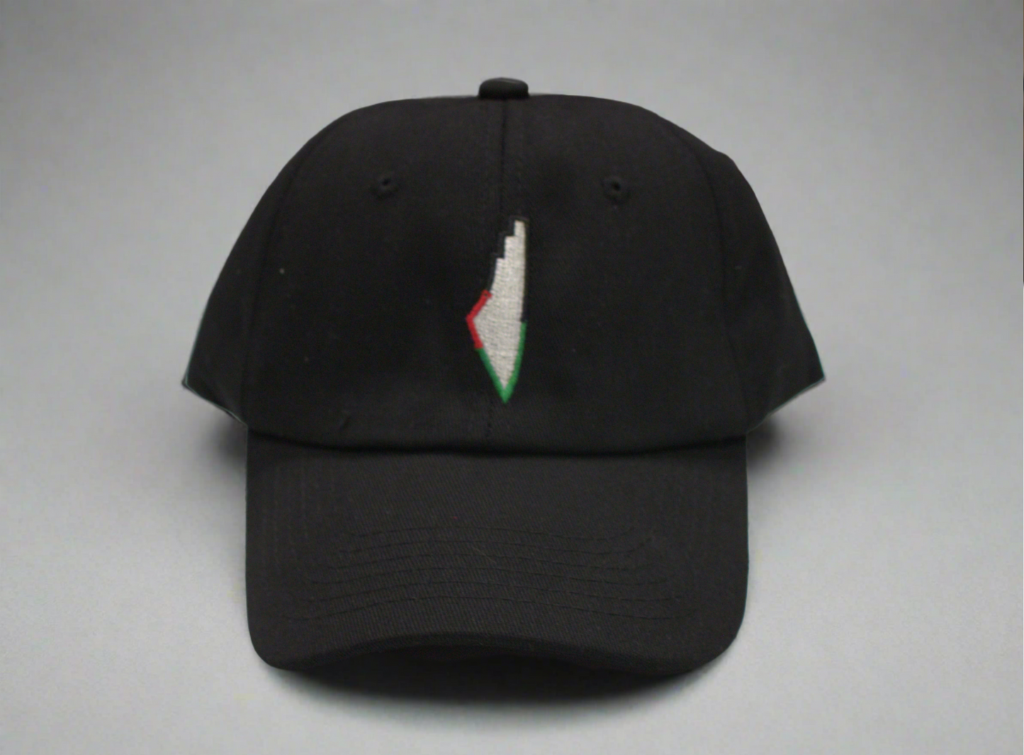 "PALESTINE BASEBALL CAP TRI COLOR MAP"