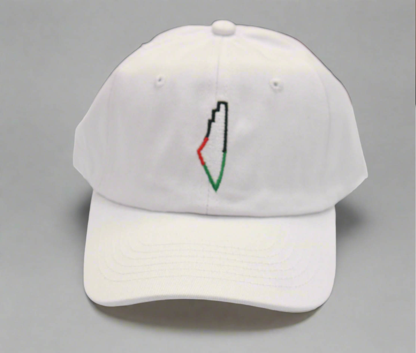 "PALESTINE BASEBALL CAP TRI COLOR MAP"