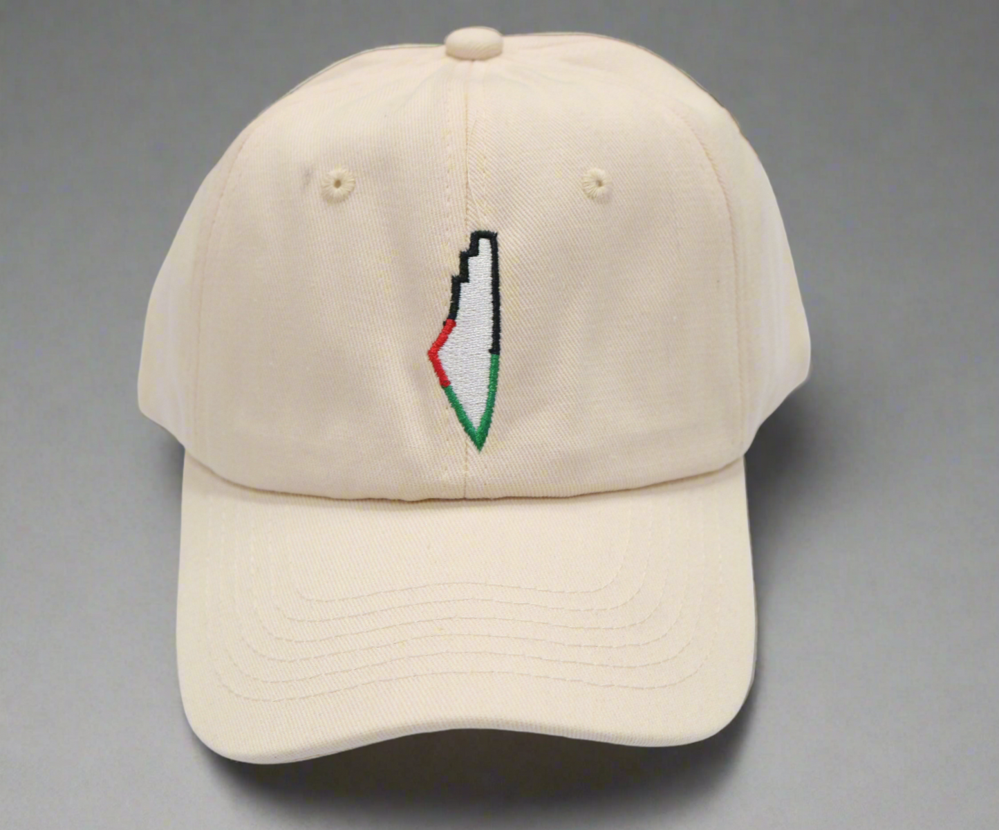 "PALESTINE BASEBALL CAP TRI COLOR MAP"