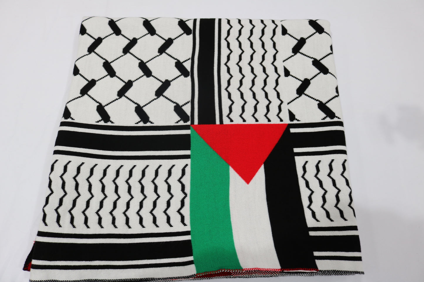 Palestine kitted Blanket