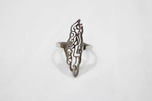 Golden & Silver Elegance: Arabic Calligraphy Rings