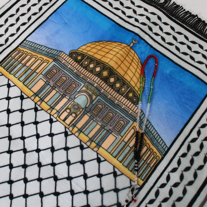 Keffiyeh Palestine Prayer Mat