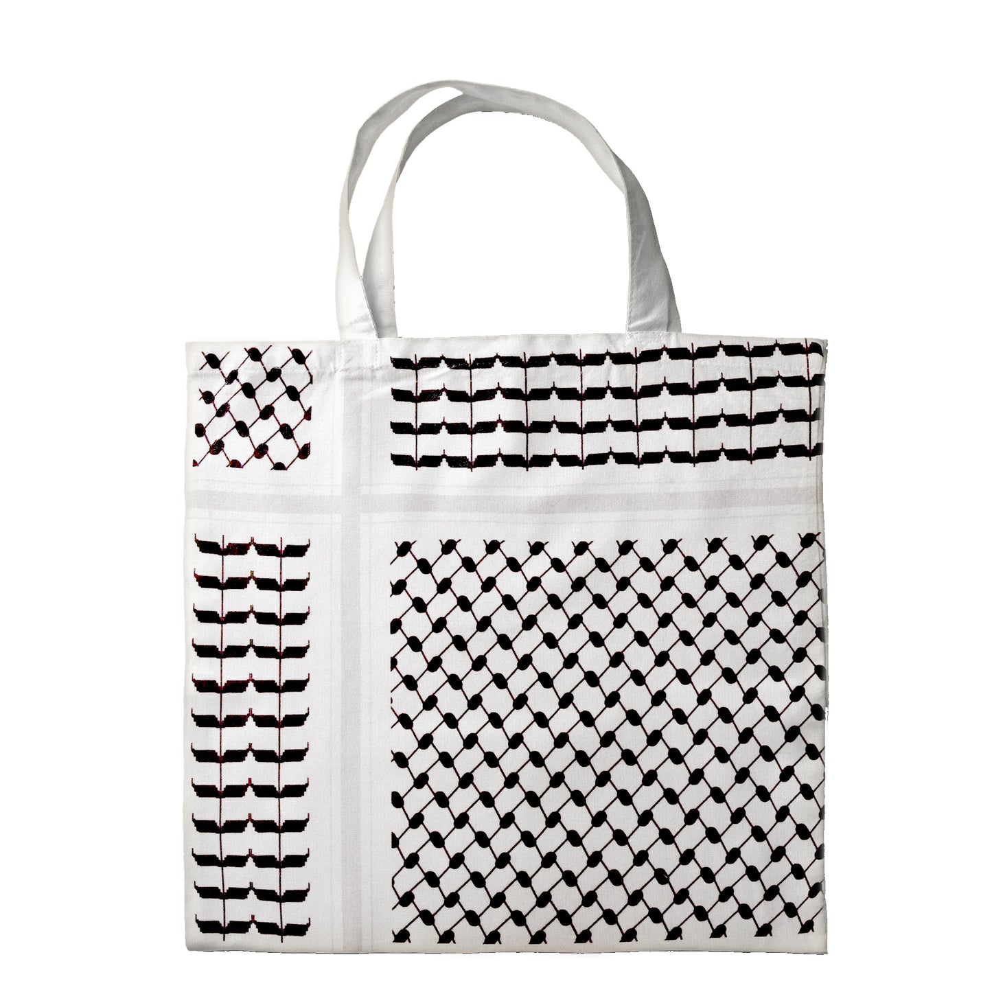 “KEFFIYEH PRINT” TOTE BAG