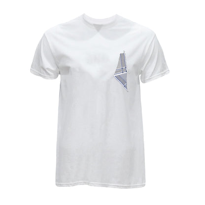 “KEFFIYEH DESIGN PALESTINE MAP” T-SHIRT