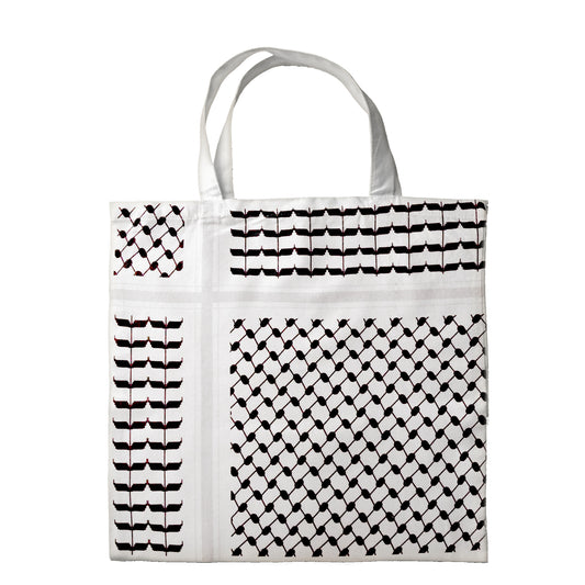 “KEFFIYEH PRINT” TOTE BAG