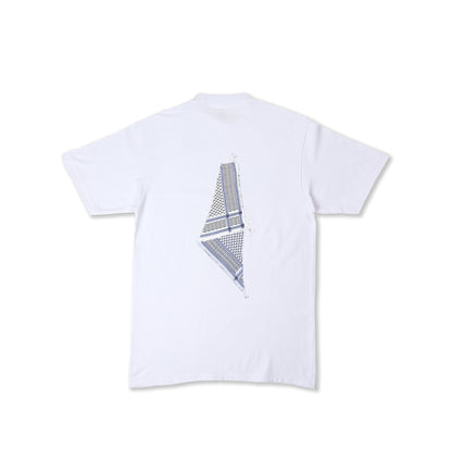 “KEFFIYEH DESIGN PALESTINE MAP” T-SHIRT