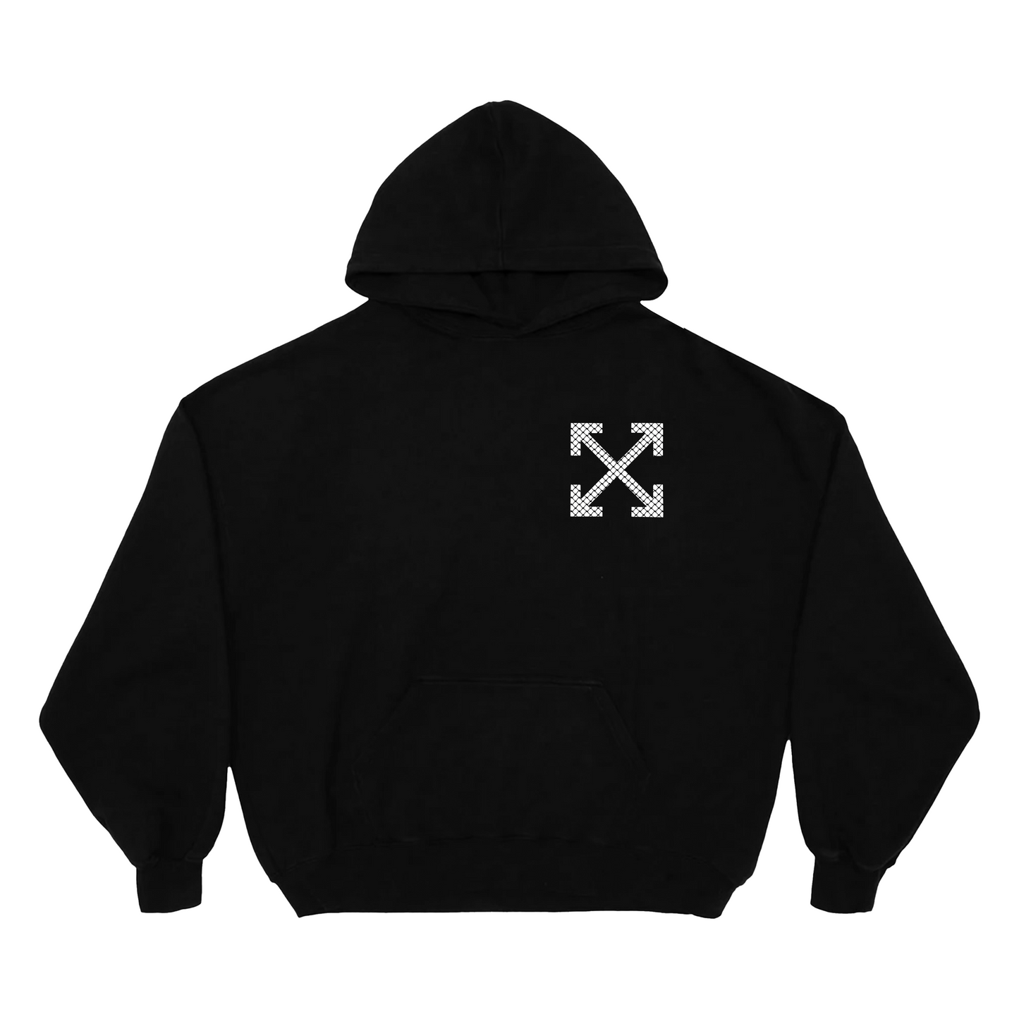 Keffiyeh Cross Hoodie