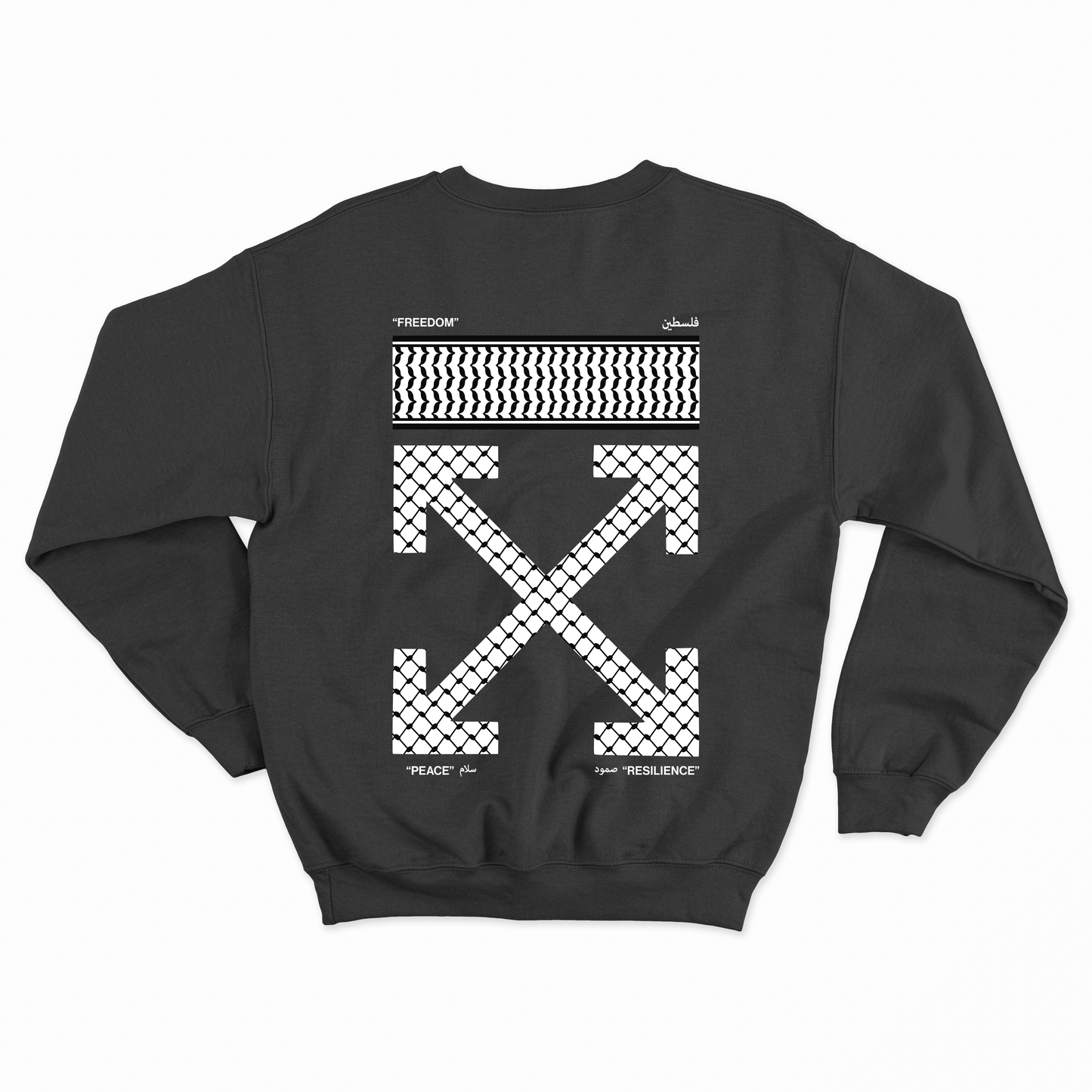 Keffiyeh Cross Sweatshirt