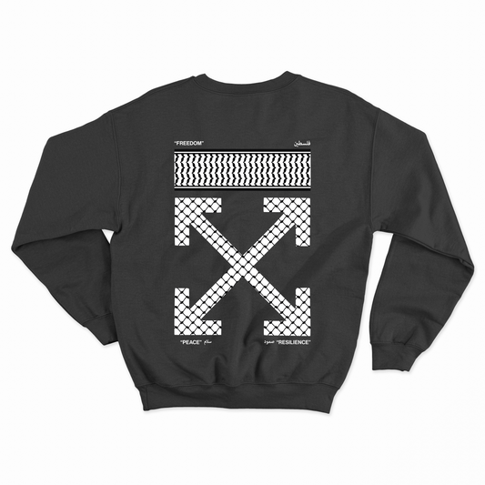 Keffiyeh Cross Sweatshirt