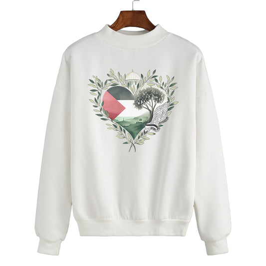 PALESTINE HEART SWEATSHIRT