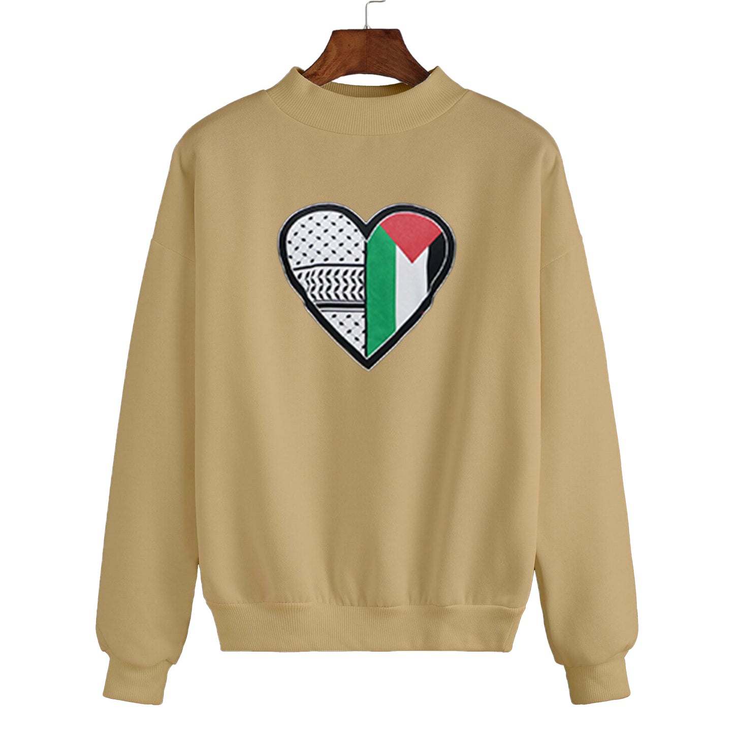 LOVE HEART SWEATSHIRT