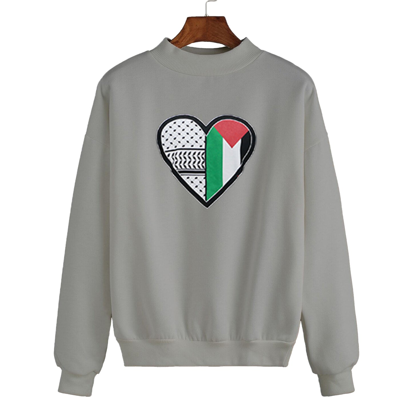 LOVE HEART SWEATSHIRT