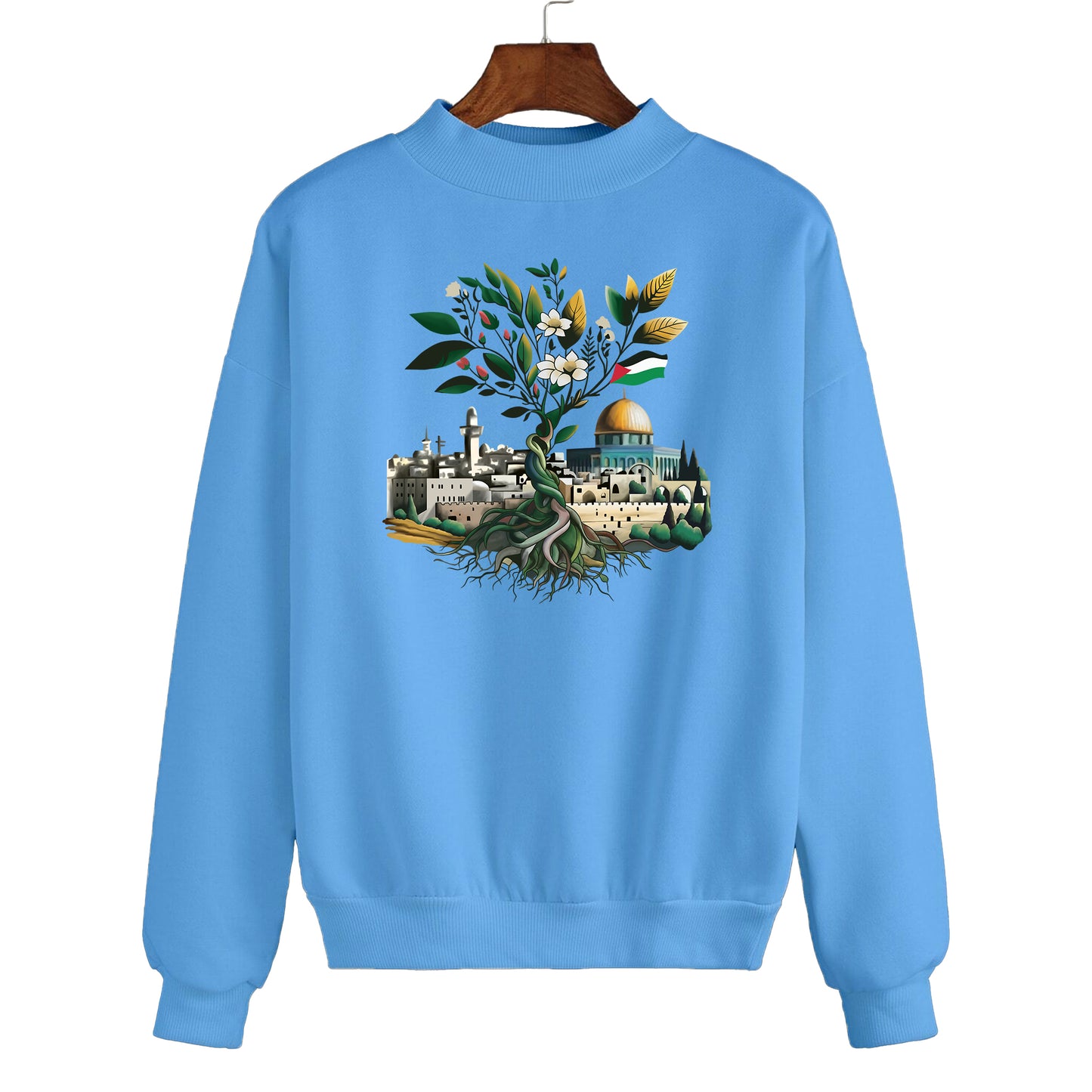 OLIVE TREE  SWEATSHIRT