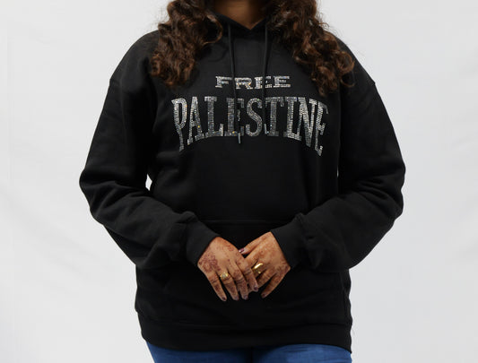 Diamante Free Palestine Hoodie