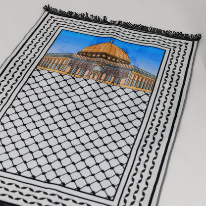 Keffiyeh Palestine Prayer Mat