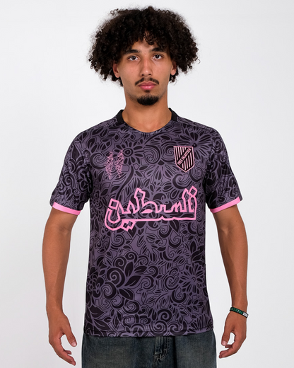 Pink Grey Football Jersey - Unisex