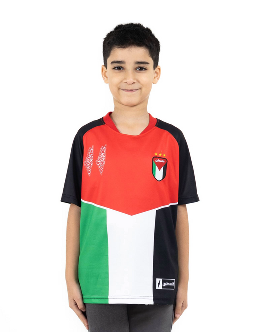 Flag Children's Football Jersey - Unisex