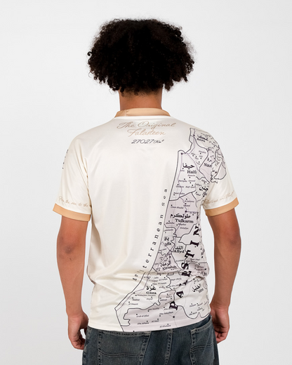 Original Palestine Map Football Jersey - Unisex