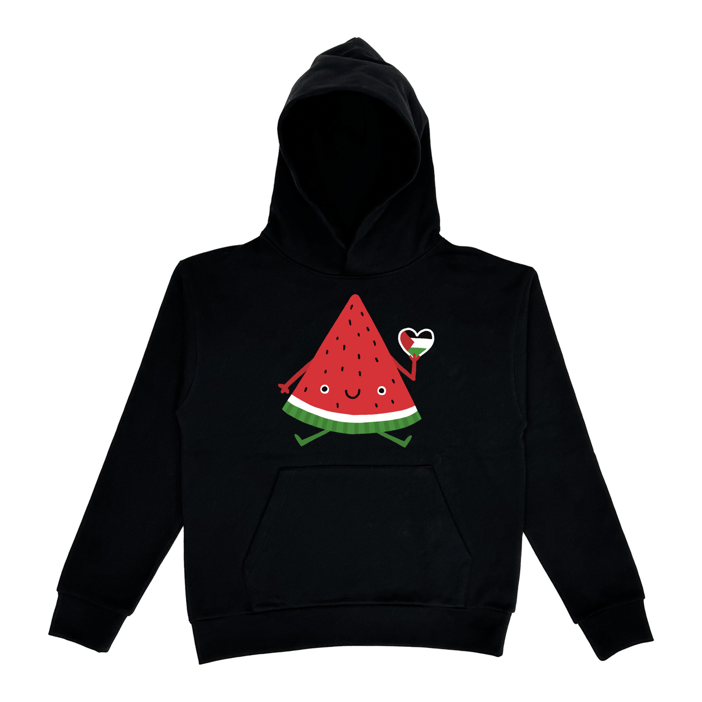 Palestine Watermelon Kids Hoodie