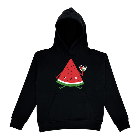 Palestine Watermelon Kids Hoodie