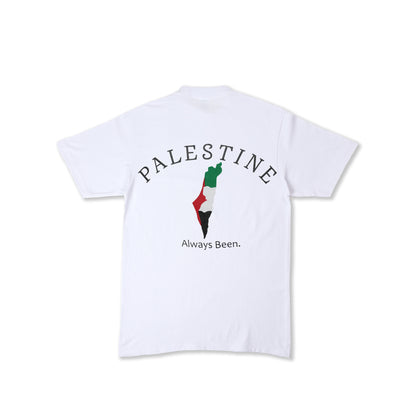 PALESTINE ARABIC TEXT WITH MAP