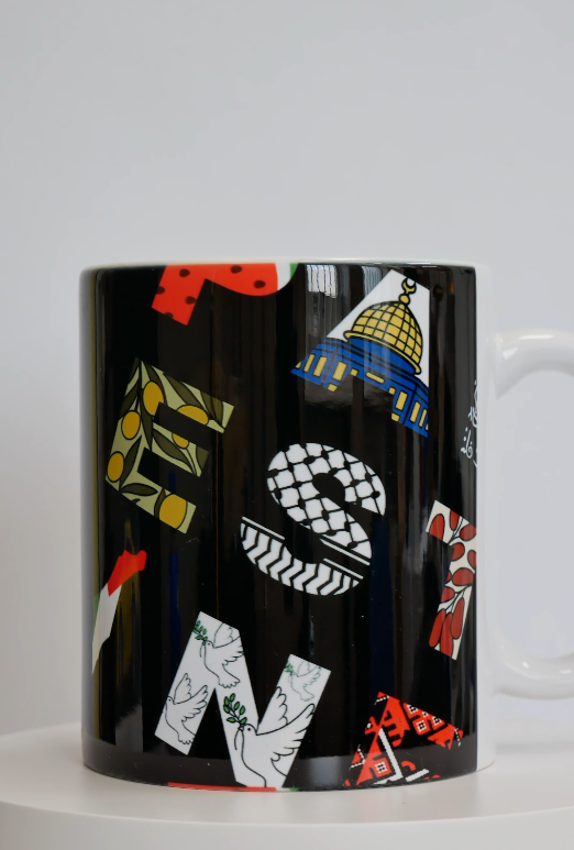 Palestine Letters Mug