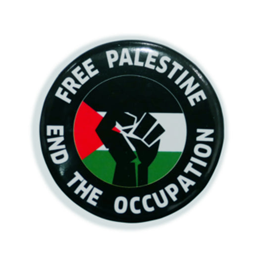 “END THE OCCUPATION” BADGE