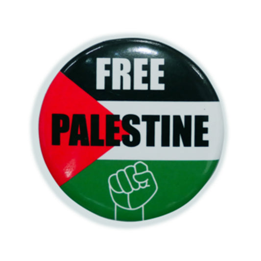 “FREE PALESTINE” BADGE