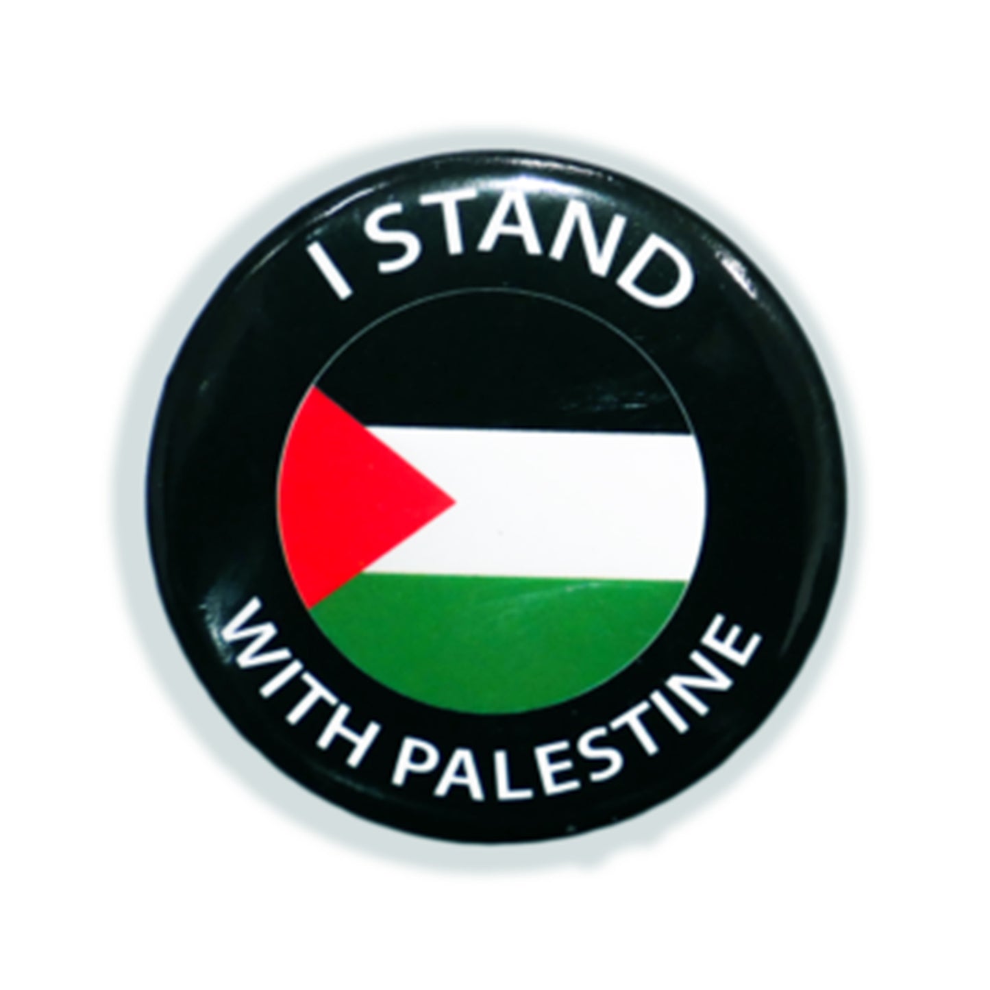 “I STAND WITH PALESTINE” BADGE