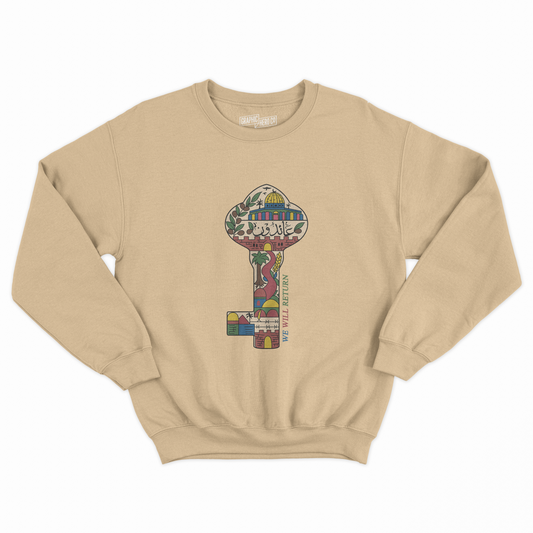 We Will Return Key Sweatshirt