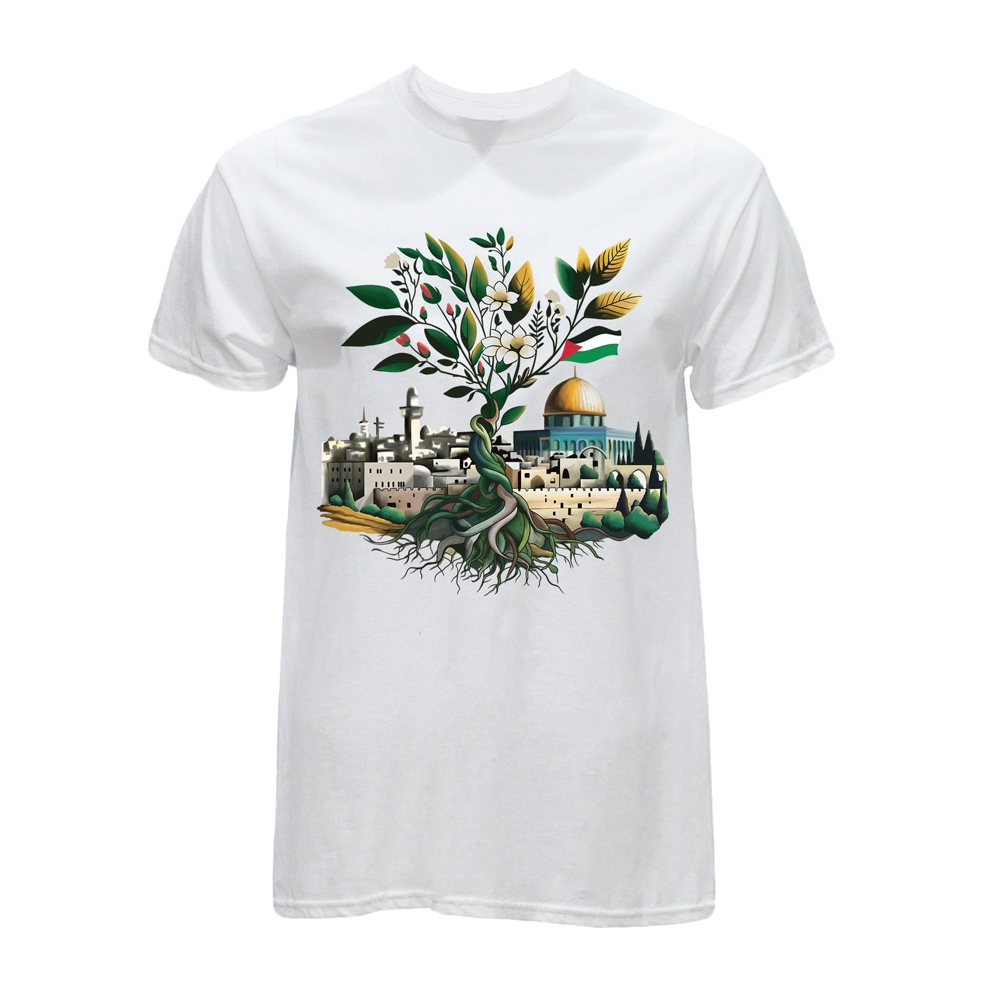 PALESTINE OLIVE TREE” T-SHIRT