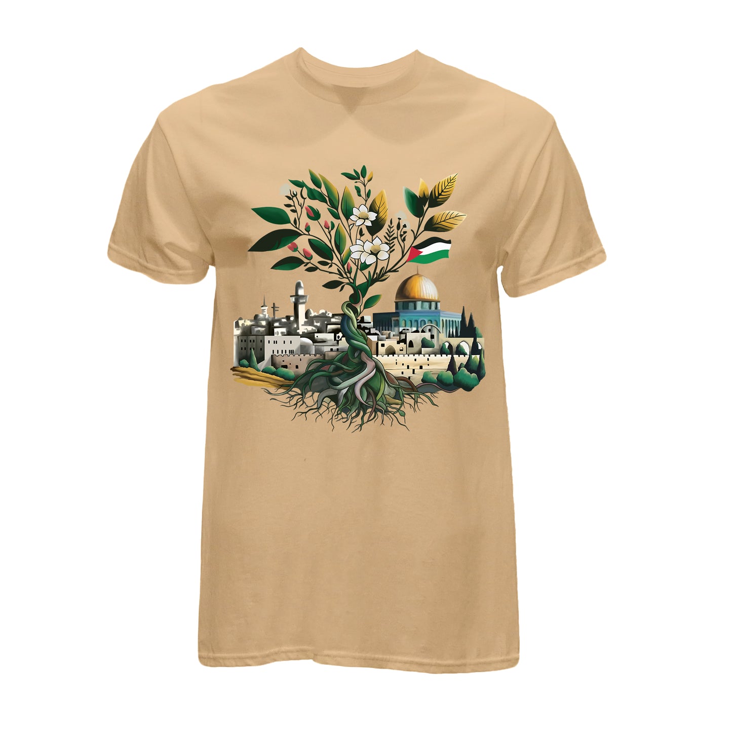 PALESTINE OLIVE TREE” T-SHIRT