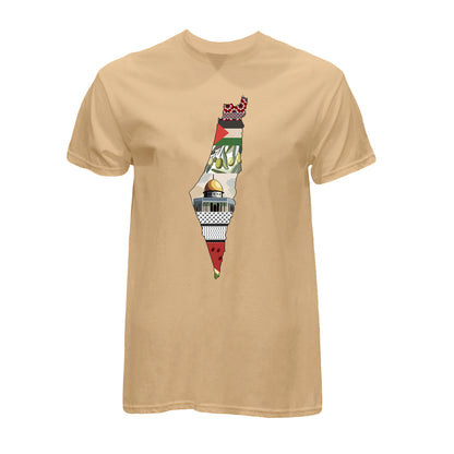 “PALESTINE CULTURE MAP” T-SHIRT