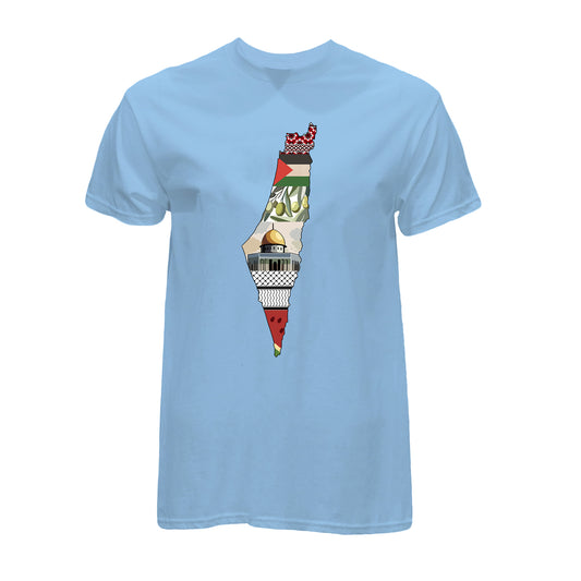 “PALESTINE CULTURE MAP” T-SHIRT