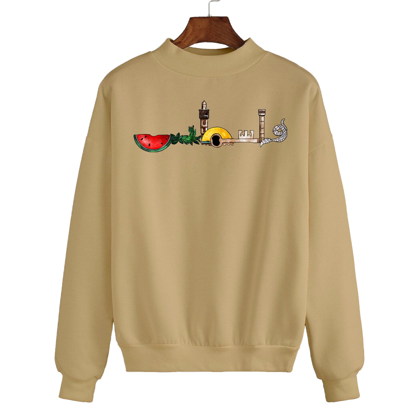 PALESTINE SYMBOLS SWEATSHIRT