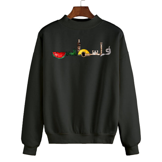 PALESTINE SYMBOLS SWEATSHIRT