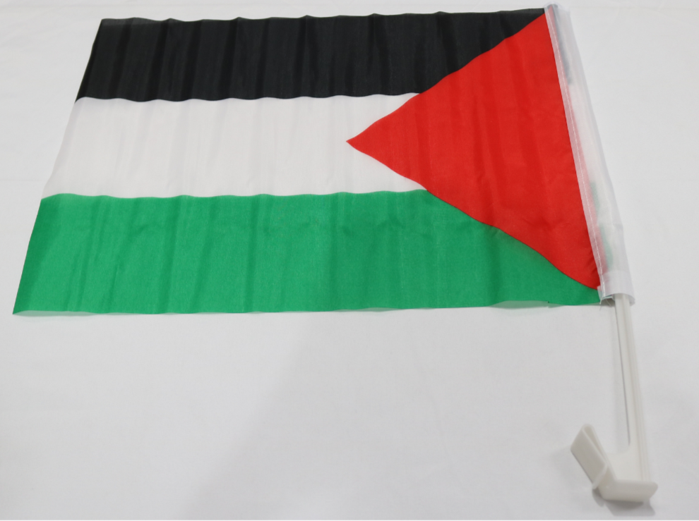 Palestine car flag