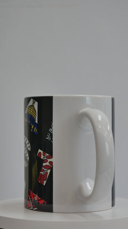 Palestine Letters Mug