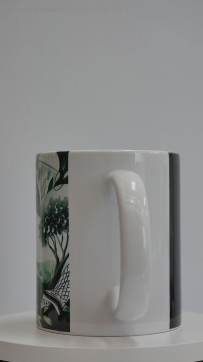 Love Heart Palestine Mug