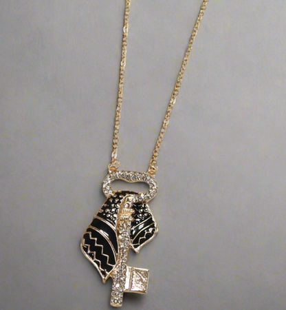 Keffiyeh Key Necklace